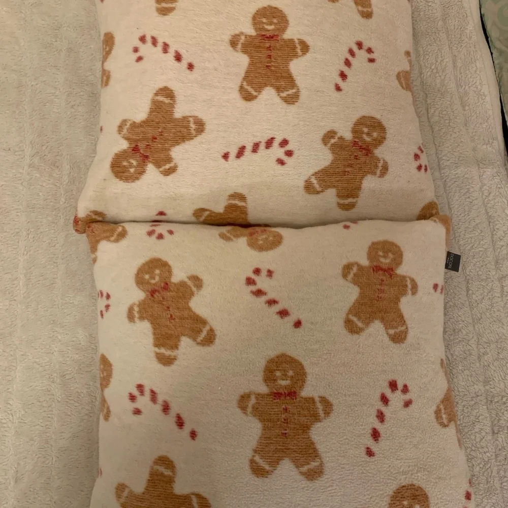 Gingerbread Pillow Set - Picture 4 of 5